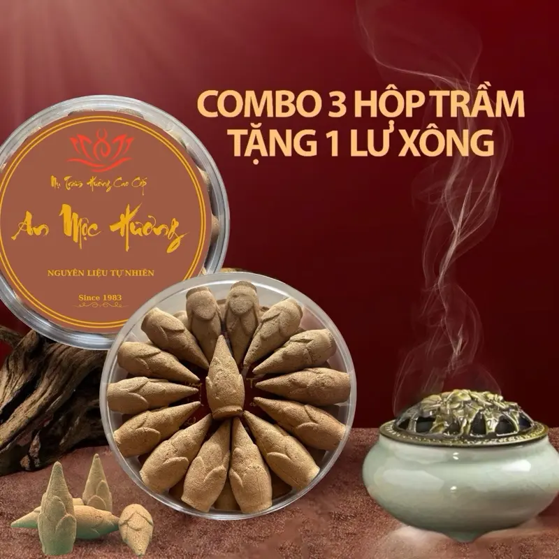 Nụ trầm hương, nụ quế cao cấp An Mộc Hương (Since 1983) 5