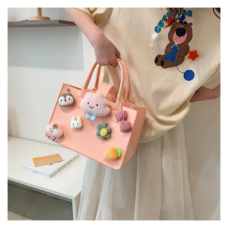 Túi đựng văn phòng bỉm sữa cute phong cách hàn quốc cho mẹ và bé Hiếu Túi Kem 4
