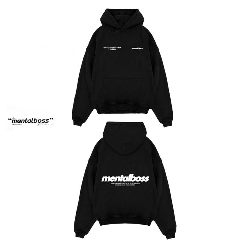 Áo hoodie Mentalboss Basic có zip nỉ bông nam nữ unisex áonam