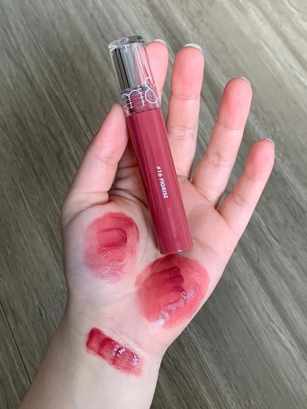 Son Bóng Căng Mọng Romand Glasting Water Gloss 4.3g Màu 16 Figrise Hồng Khô