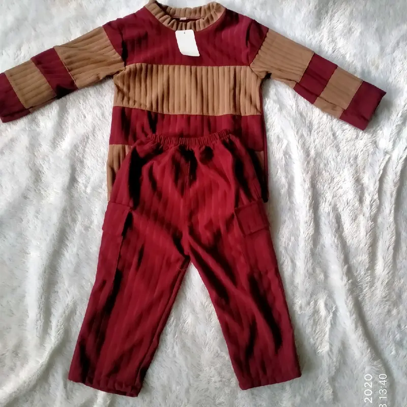ONE SET SETELAN ANAK SALUR KNIT HORNET 1-10TH Parsel Perempuan Fashion 3