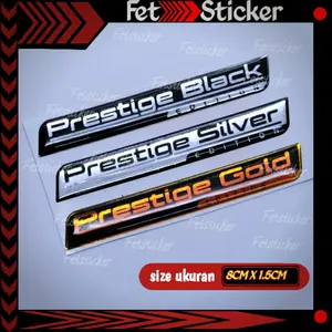 Emblem Prestige Edition / Stiker Timbul Prestige Edition