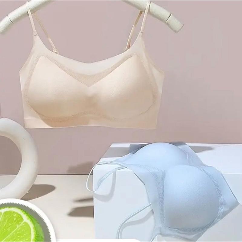 Áo lót Nữ su lưới tàng hình, mỏng, không lộ khuy cài sau_ 016   Áo Ngực Bra