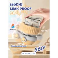 Gambar Botol Minum Cute Plastik Tritan H-6342 Bpa Free 450ml Pink Silicon Bottles Kitchenware Anti Tumpah Hot Cold - Water - Green dari Ollahomeliving Kota Bogor 2 Tokopedia