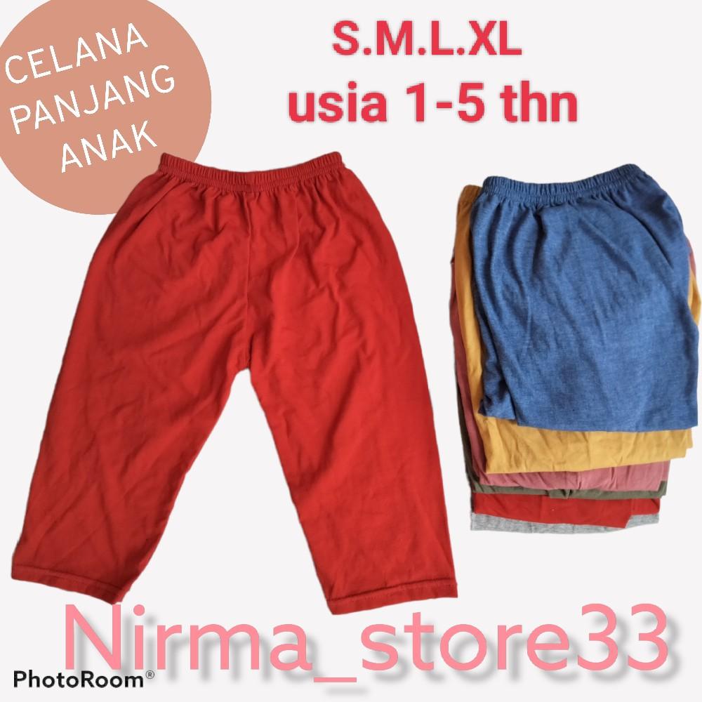 isi 5 pcs celana anak, celana untuk sehari-hari,celana untuk anak laki-laki dan perempuan, Katun Polos Fashion