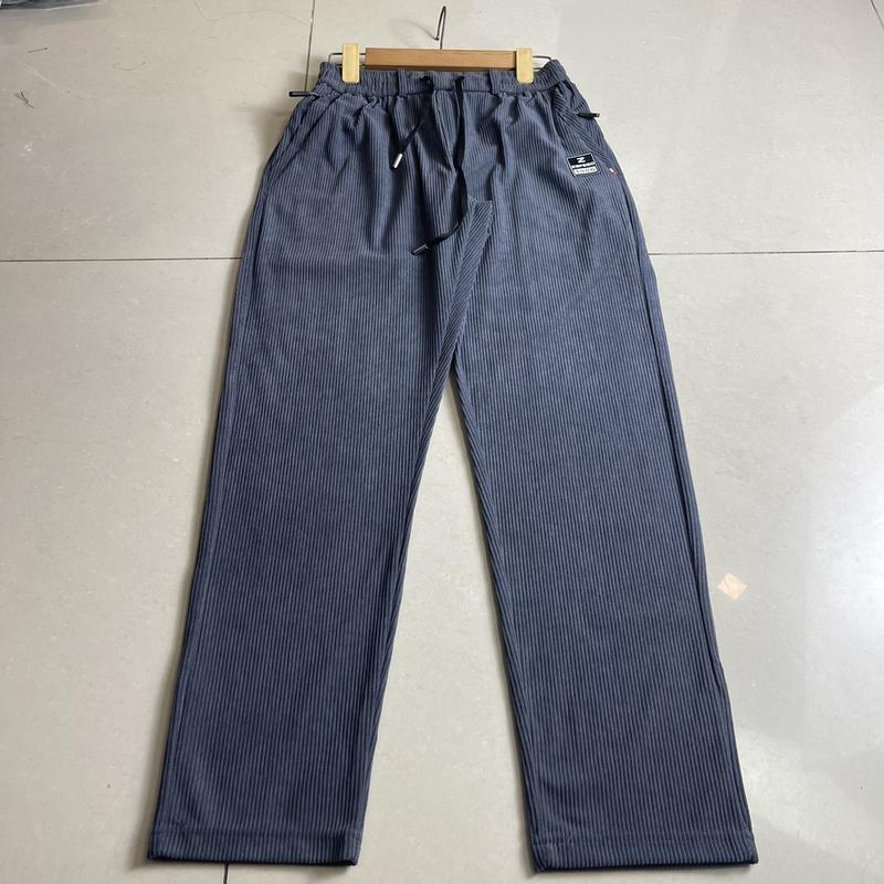 Quần Ống Xuông Nhung Tăm,Thiết Kế Đơn Giản Dễ Phối Đồ, Thời Trang Unisex Nam Menswear