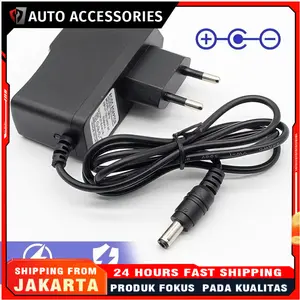 【COD,Kirim Sekarang】Adaptor Charger Universal 12V DC 110-220V - Multi Device untuk Mobil, CCTV, Router & Bor Cordless - 12 Volt Power Adapter Anti-Gagal Tahan Lama