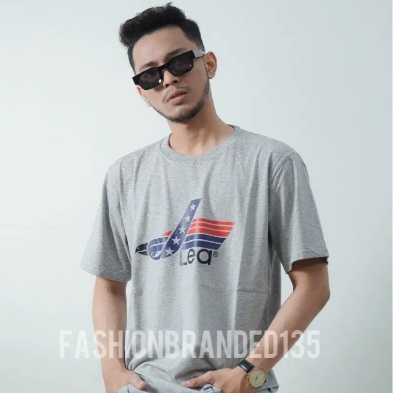 Kaos Pria Branded / Baju Distro Keren Import Model Terbaru / T-shirt Dewasa Pria Wanita Unisex Combed Lokal Pendek 0