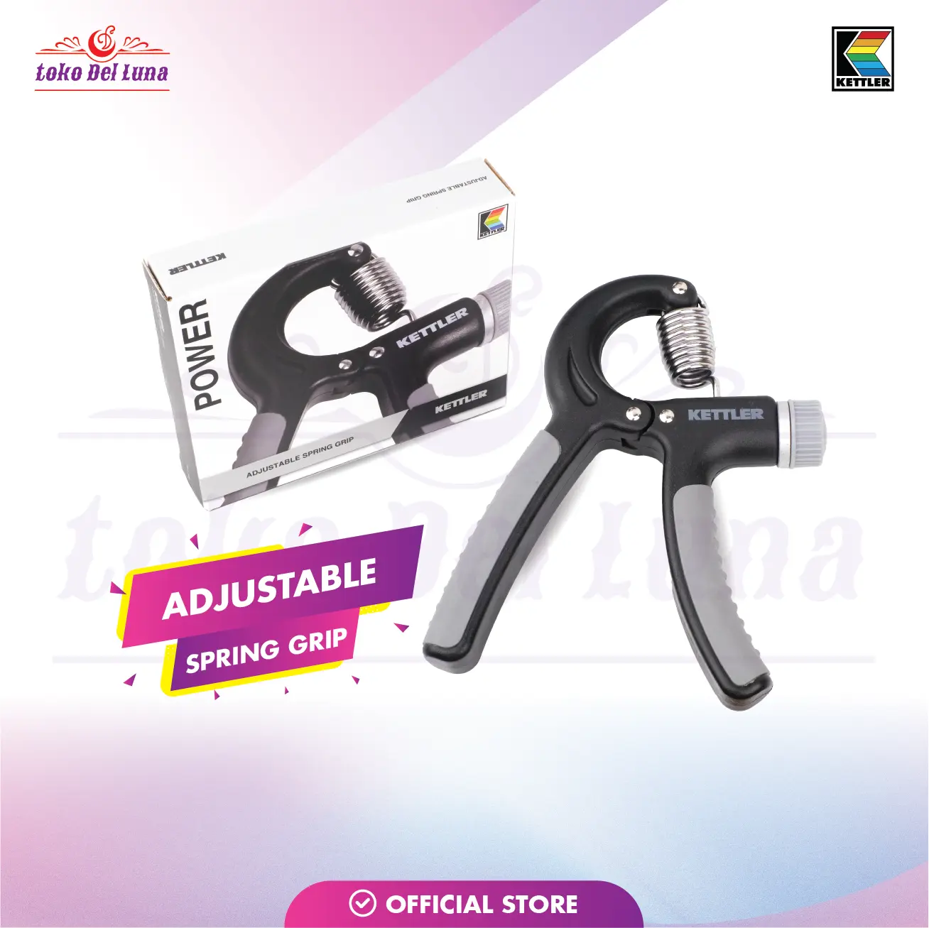 Hand grip KETTLER ADJUSTABLE SPRING GRIP - Shop | Tokopedia
