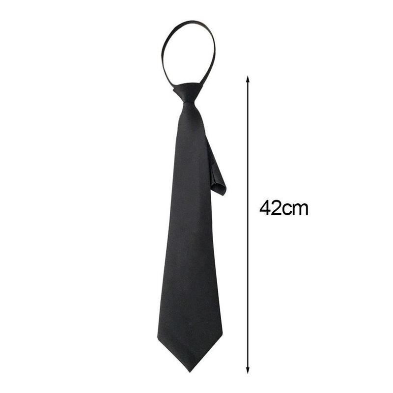 Product Introduction of Cà Vạt Có Khóa Kéo, 42cm, Màu Trơn Phong Cách Hàn Quốc, Thiết Kế Mũi Tên, Dễ Đeo, Cổ Áo, Thích Hợp Cho Công Sở 1