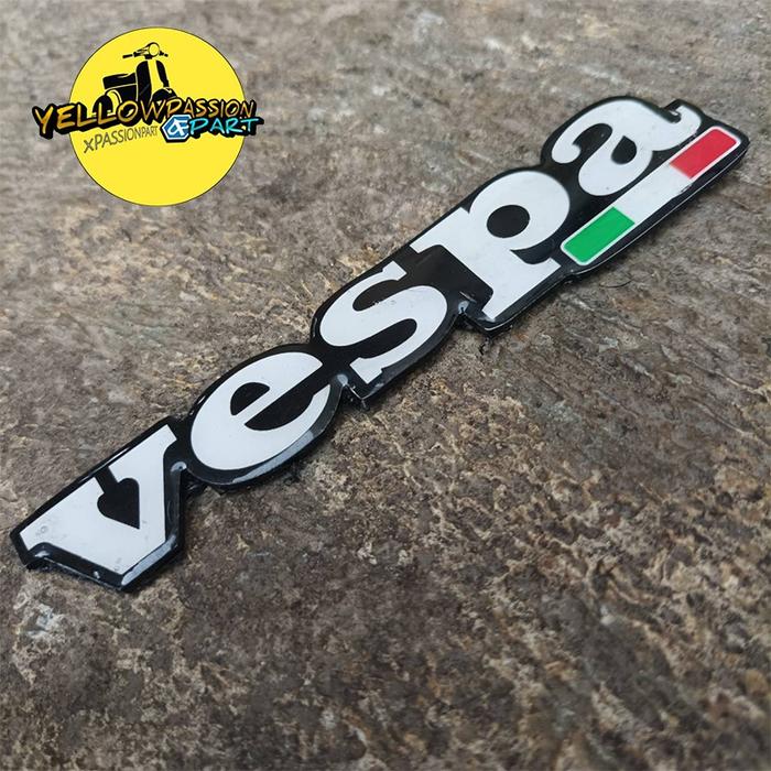 Gambar emblem emblim vespa bahan resin cocok untuk vespa super sprint ps px excel pts dari PARTSCOOTER_NEW Kota Cimahi Tokopedia