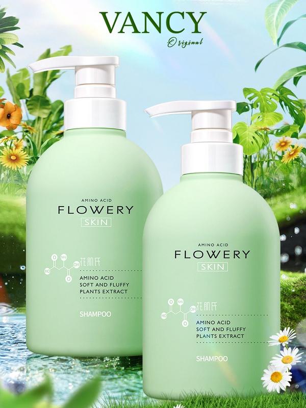 Cặp Gội Xả Nước Hoa Muối Biển FL 500ml, Dầu Gội Đầu Dầu Xả Women Nước Hoa 500ml, Vancy