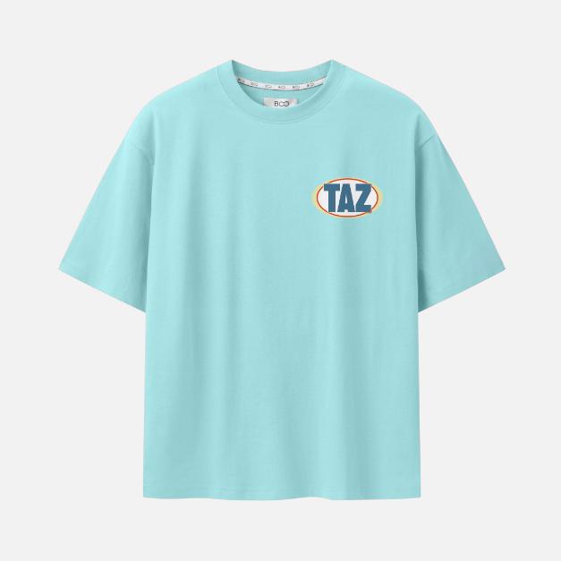 Áo Thun BOO Unisex Overfit In Hình Looney Tunes Taz Hoạt Hình Ngộ Nghĩnh đáng yêu 1