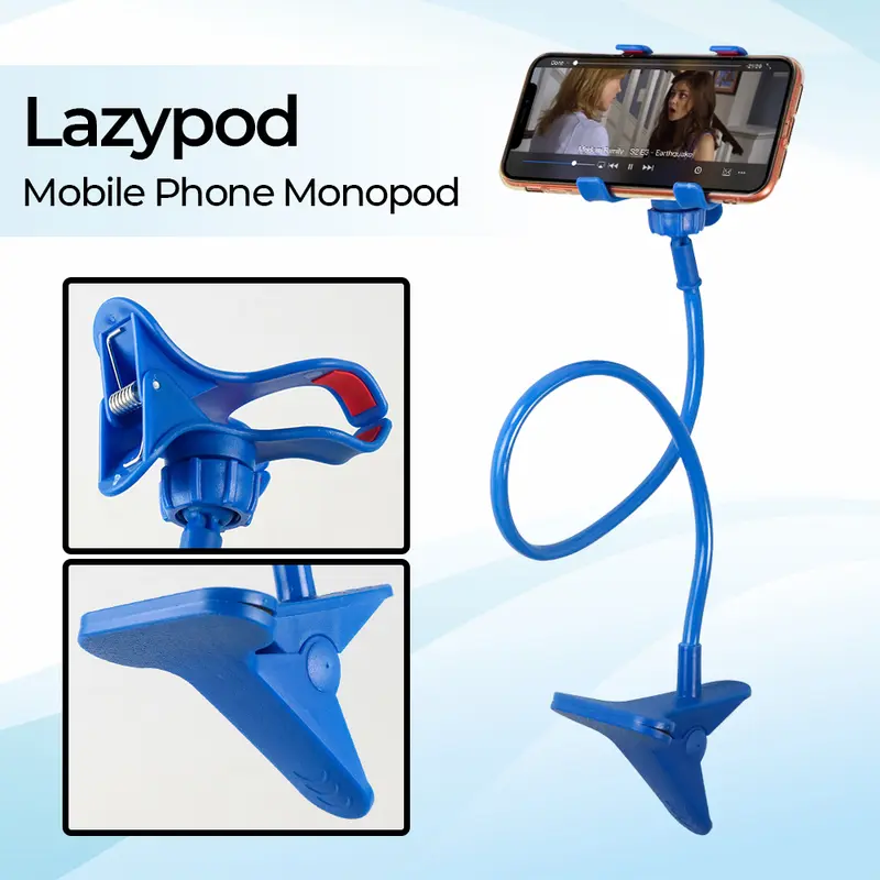 Lazypod Mobile Phone Monopod - Tripod-8-1 - Lazy pod Holder Meja 6