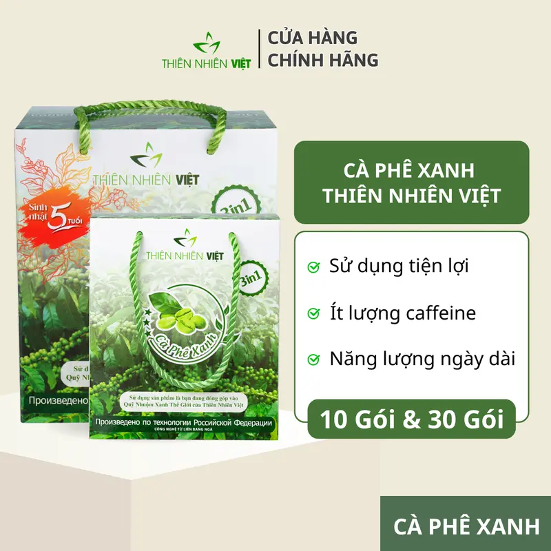 Cà Phê Xanh | Thiên Nhiên Việt Coffee Cafe 0
