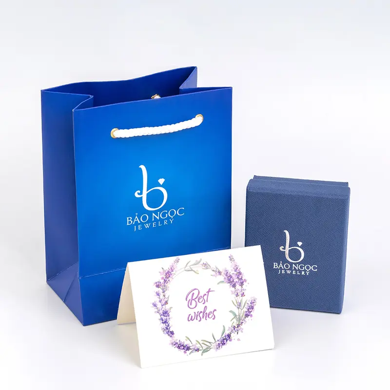SET Túi + Hộp Quà Tặng Trang Sức Bảo Ngọc Jewelry 1