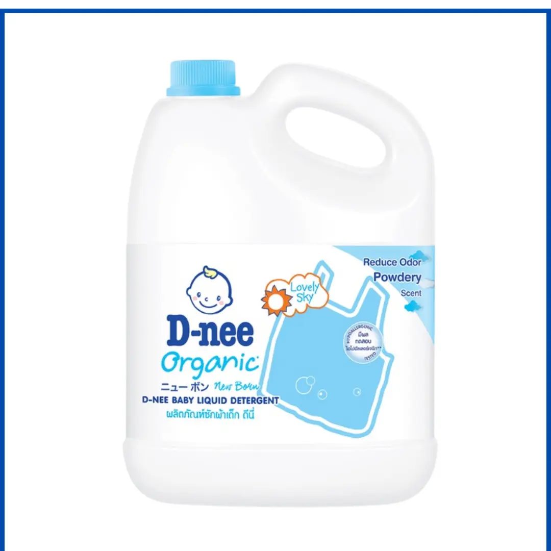 Nước Giặt Dnee An Toàn Dịu Nhẹ - Nước Giặt Xả 2 Trong 1 Dnee Cho Bé Hàng Chính Hãng màu xanh dương giặt  baby giặt  baby