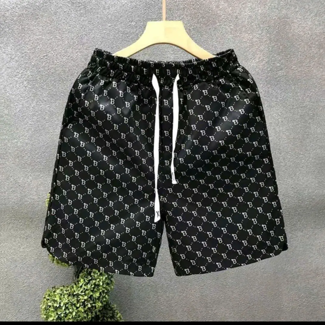 QUẦN SHORT NAM IN 3D HỌA TIẾT CHỮ B HOTTREN.CHẤT VẢI DÀY DẶN THOÁNG MÁT