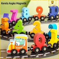 Gambar Gstar Mainan Kereta Api Magnetik Lucu dengan Angka, Edukasi Angka & Koneksi Magnetik, Hadiah Edukatif Kreatif untuk Anak Kecil - Kemasan Plastik dari Gstar Toys Online Mall Kab. Tangerang 1 Tokopedia