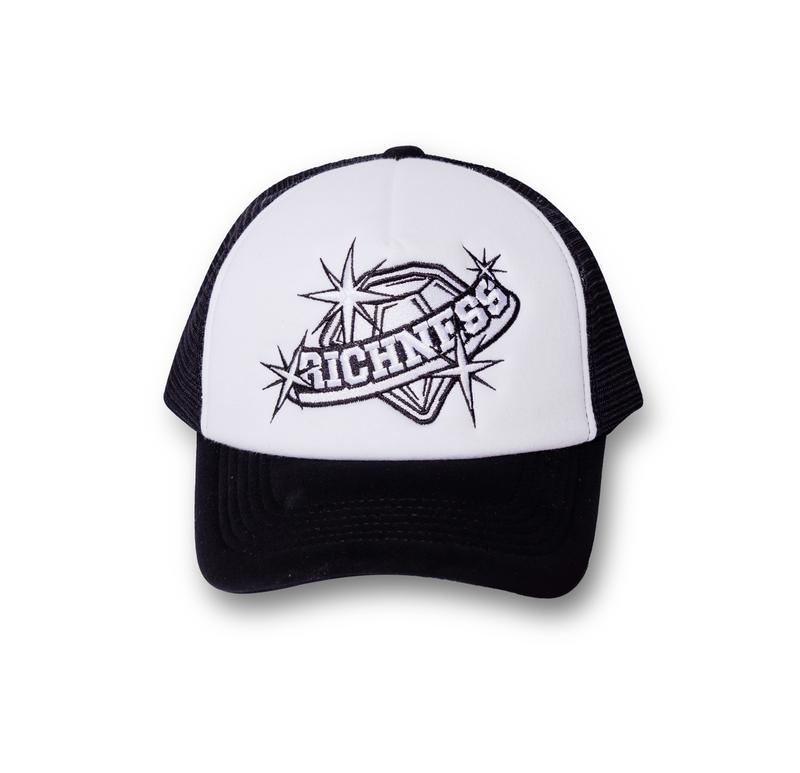 Mũ Lưỡi Trai RICHNESS TRUCKER ( Màu Đen ) - Local Brand Chính Hãng