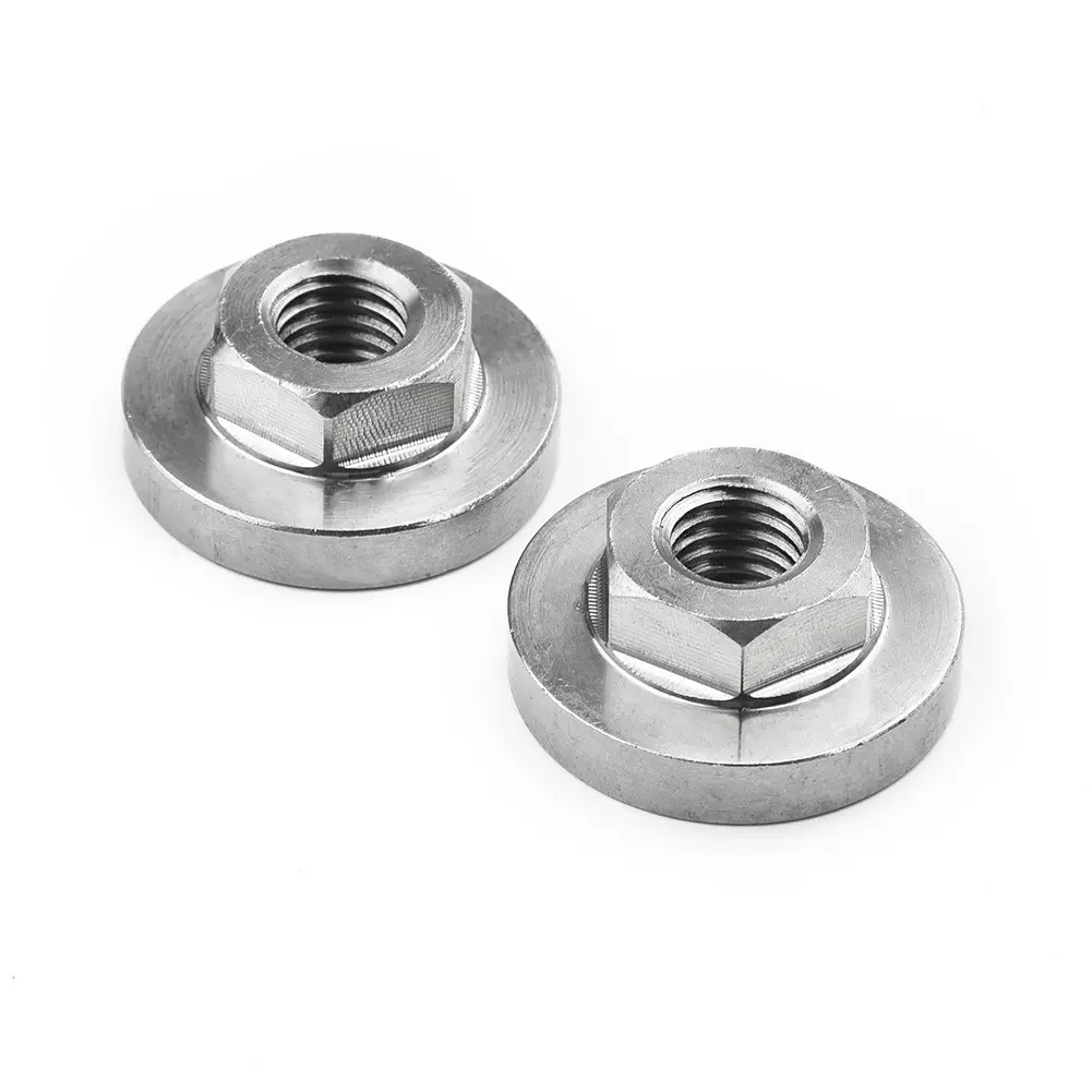 Bộ Đai Ốc Lục Giác M10, Thay Thế Dụng Cụ, Cho Máy Mài Góc, Phụ Kiện Sửa Đổi Bộ Chuyển Đổi Thanh, Thay Thế Bộ Chuyển Đổi Đĩa, Đai Ốc Khóa Đĩa, Thích Hợp Cho Máy Mài Góc Loại 100, Có Sẵn Trong 2 / 1 Miếng