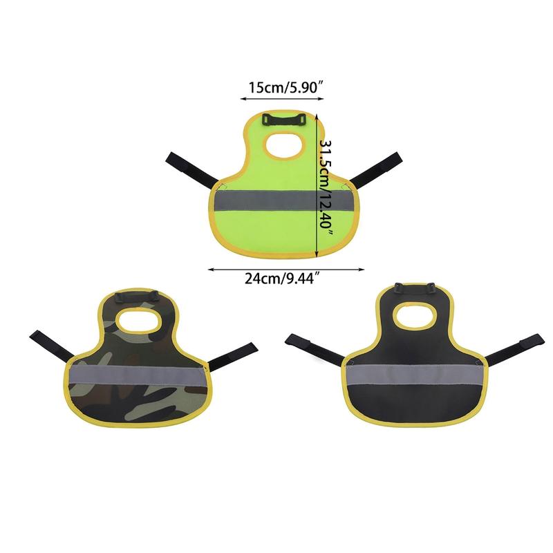Product Introduction of HEHUS et Reflective Vest Farm Chicken Duck Geese Cold Protection Vest Apron Adjustable Straps Poultry Clothes Supplies 0