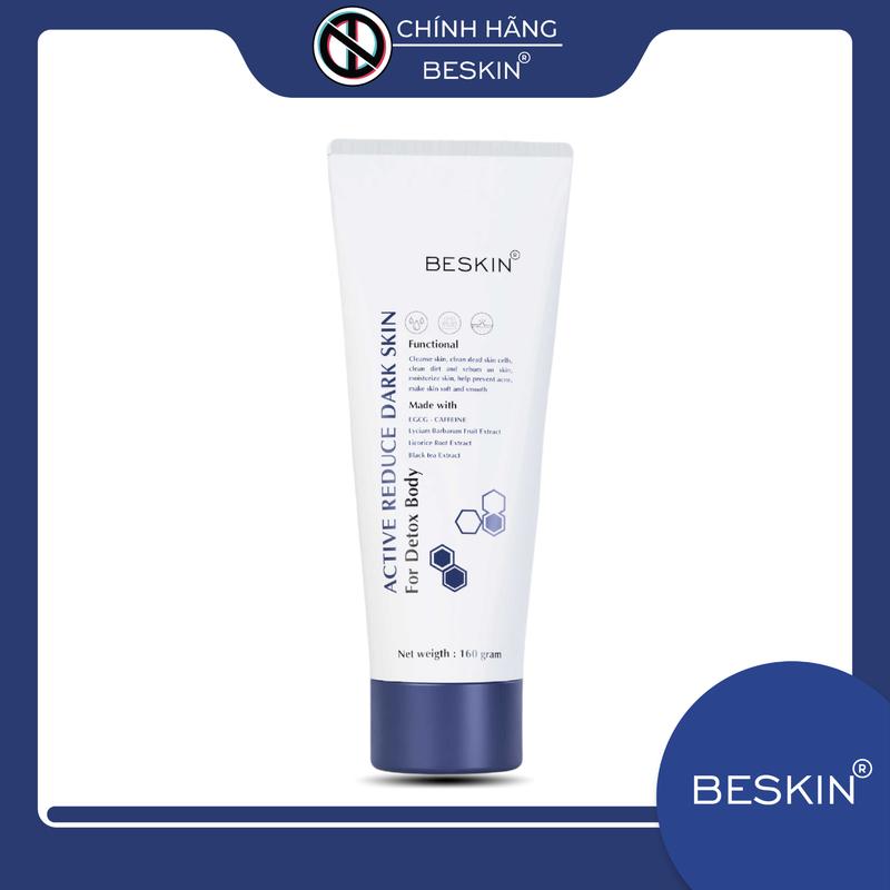 [BE-01] MUỐI KHOÁNG "ACTIVE REDUCE DARK SKIN FOR DETOX" BODY VÀ DA ĐẦU - Trọng Lượng: 160g - Thương Hiệu: Beskin - Skincare Nữ Women Dưỡng Body