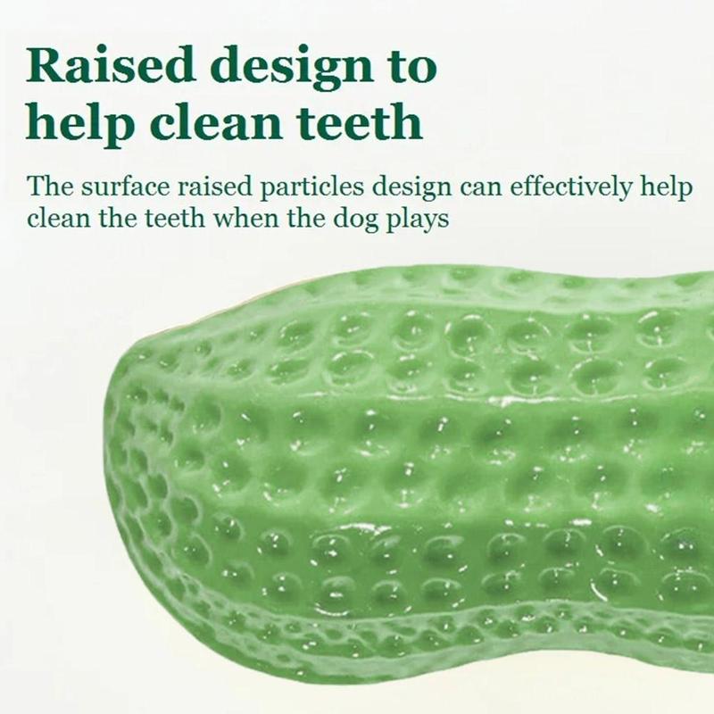 Product Introduction of Milk Peanut Pet Dog Chew Toys Dog Soundable Peanut Milk And Puppy Resistance Dog Toys Products V5O7 20
