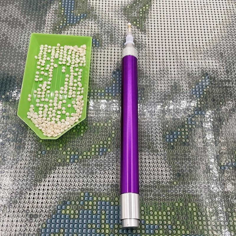5D Rhinestones Painting Lighting Point Pen, Rhinestones Painting Pen, DIY Rhinestones Painting Kit, Art Craft Rhinestones Painting Supplies 4