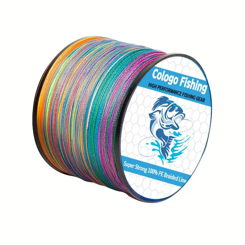 4-strand PE Braided Fishing Line, 500m/1640ft Fishing Line, Anti-abrasion Braided Line, Strong, Durable, and Long-lasting Fishing Accessories 0