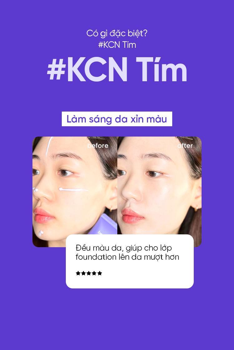 Product Introduction of Kem chống nắng lai BEPLAIN Sunmuse Nâng tone & Hiệu chỉnh tone da SPF 50+ PA++++ ( Tím đậm ) - Tabula Century 2