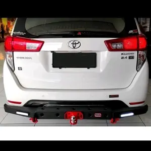Towing Bumper Pengaman Belakang Model OFFROAD + Lampu DRL INNOVA REBORN / INNOVA VENTURE