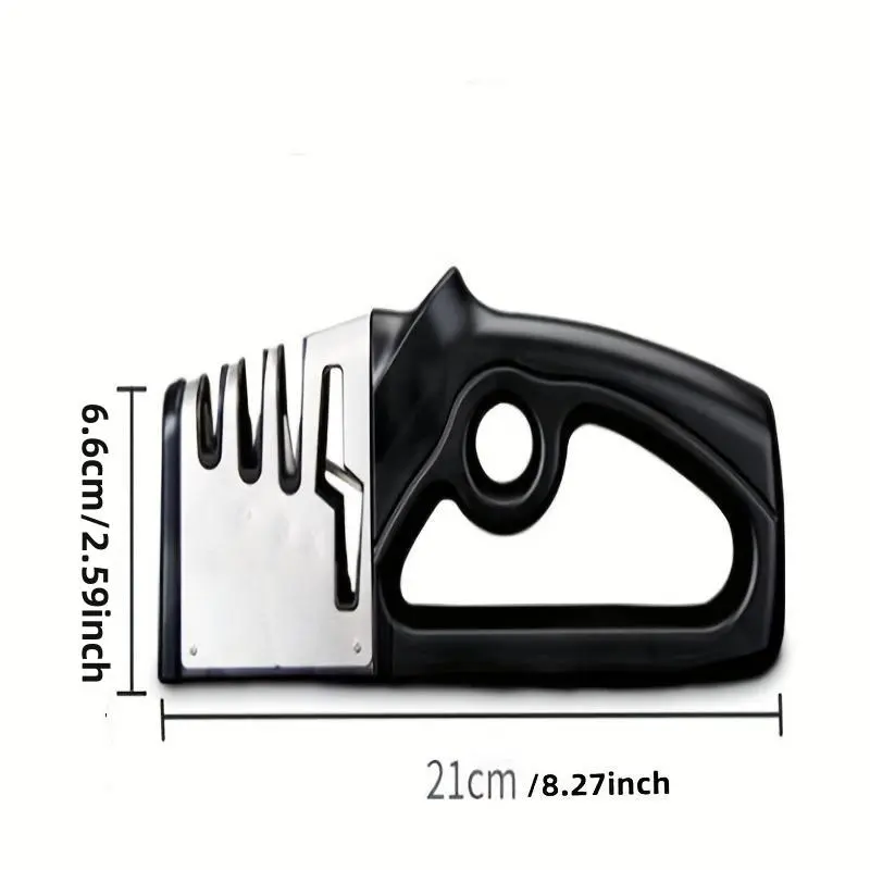 4 in 1 Knife Sharpener, 1 Count Professional Tungsten Sharpeners, Easy To Use Knife Sharpening Tool for Outdoor and Household Use 3