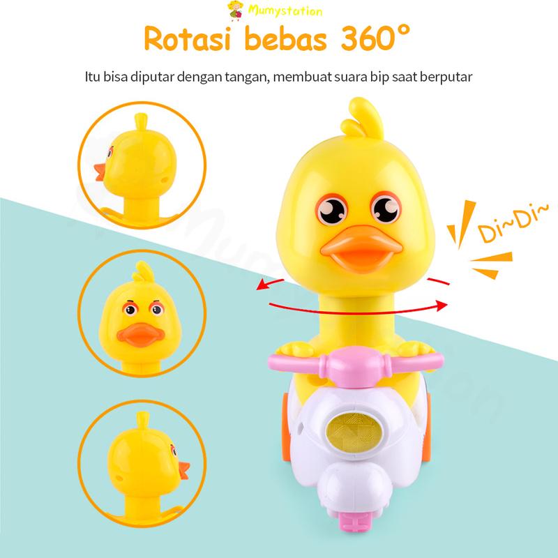 Product Introduction of Mumystation Mainan bebek motor tanpa baterai mainan anak bayi lucu bebek Permainan Plastik Toys Toys 17