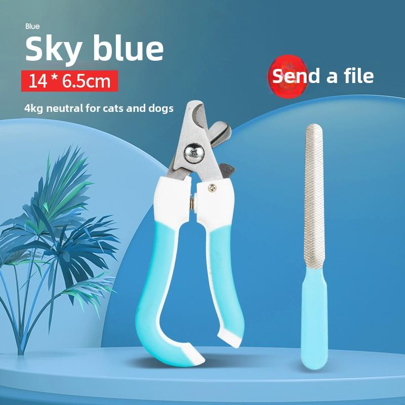 Pet Nail Clippers for Small and Large Dogs, Cat Nail Trimmers with File, Cleaning and Grooming Supplies 7