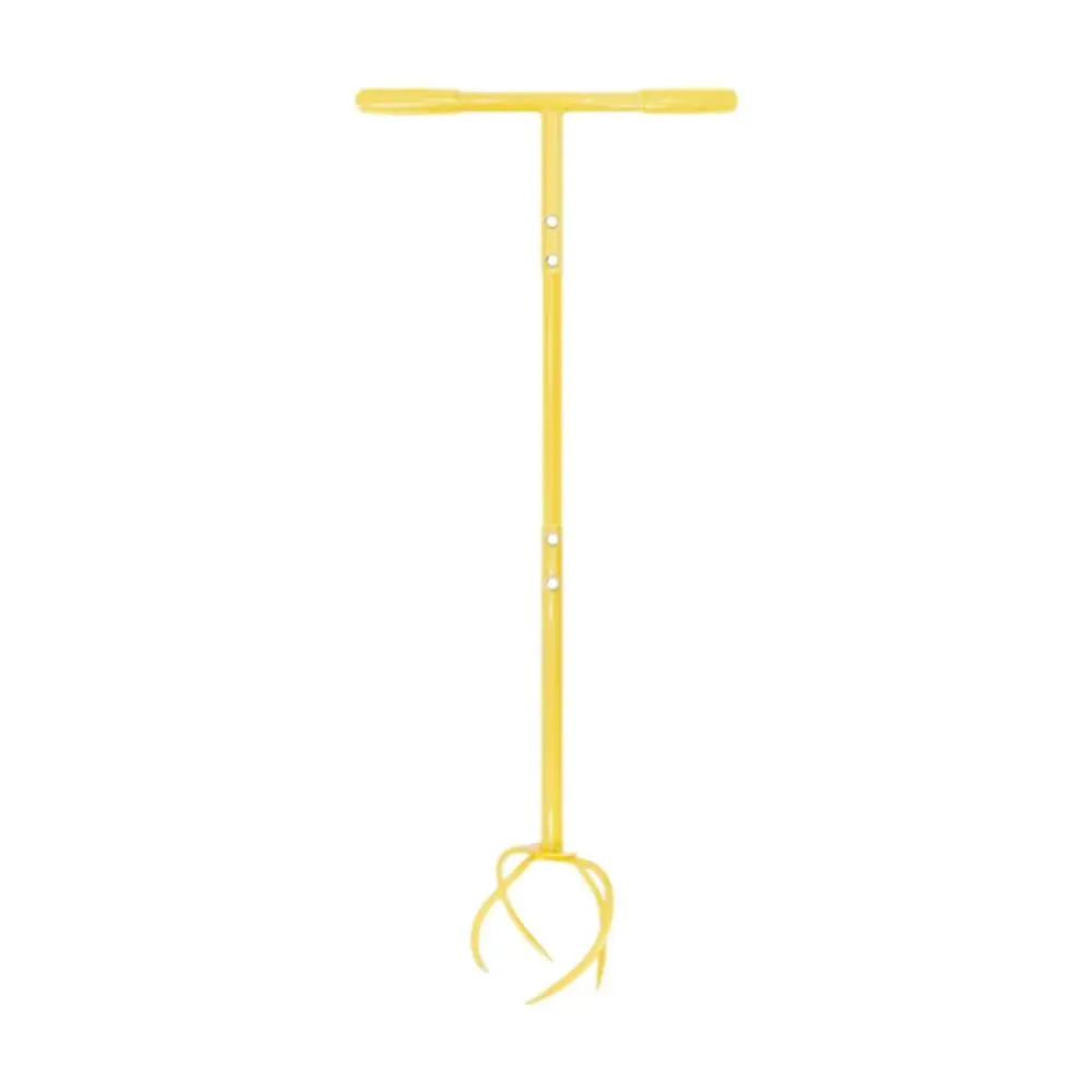 Garden Hand Twist Tiller Length 99cm for Flower Plant Box Soil Grabber