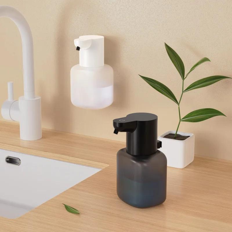 P6 Automatic Sensor Soap Dispenser Contactless Foam Hand Sanitizer 500ml USB Rechargeable Electric Waterproof Soap Dispenser 3