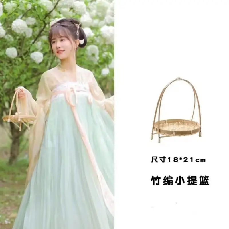 Đạo Cụ sáo Hanfu, Studio, Trang Phục cổ Trang Xiao, Phong Cách cổ Trang, Thích Hợp Để Chụp Ảnh, Chụp Ảnh Máy Ảnh Trẻ Em, Biểu Diễn Khiêu Vũ, Trình Diễn, Phong Cách Trung Quốc Hanfu 5