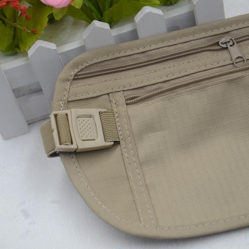 Invisible Travel Waist Packs Pouch for Passport Money Belt Bag Hidden Security Wallet Gift Travel Bag Chest Pack Money Waist Bag 3