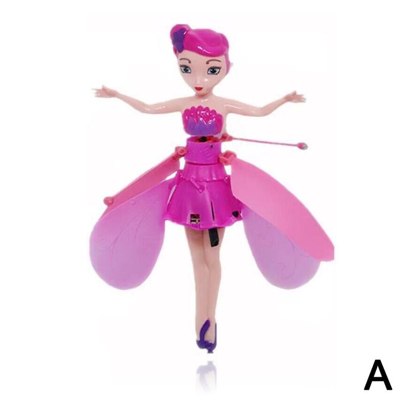 Product Introduction of Flying Fairy Dolls Induction Aircraft Infrared Princess Flight Remote Kid's Control Toys Girls O6D7 24