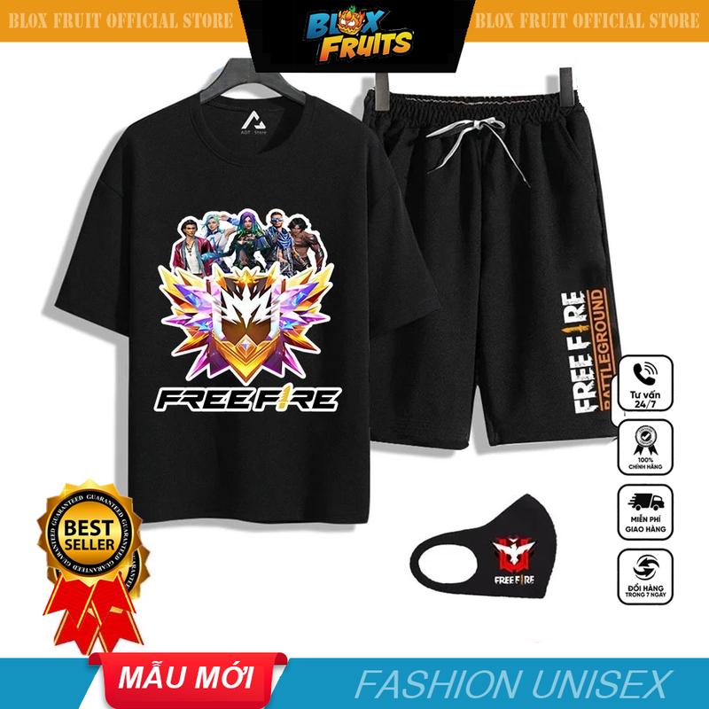 Áo Free Fire, Quần Áo Free Fire mẫu HOT nhất, chất thun co dãn 4 chiều thoáng mát 0
