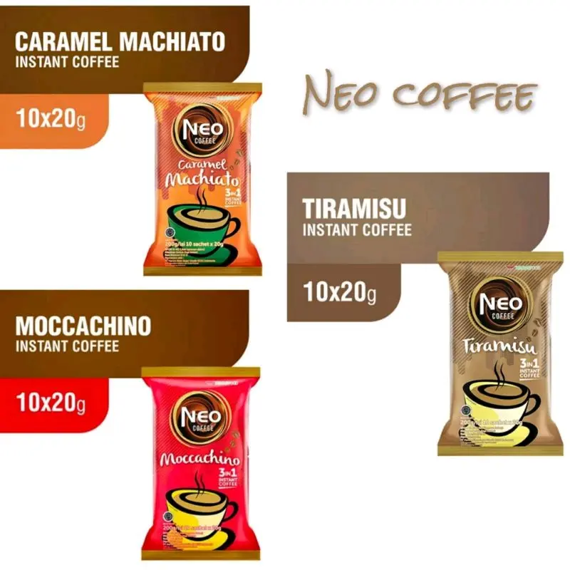 Neo Coffe 3in1 Kopi Instant Sachet 1