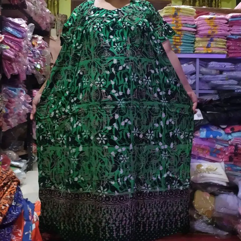 Daster Jumbo BL Sikak motif Random LD 150