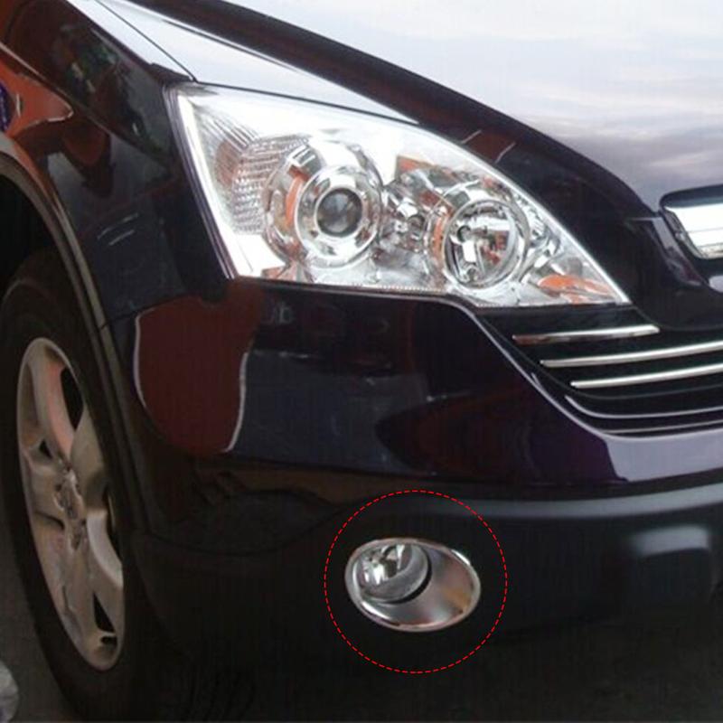 Product Introduction of 2Pcs Car Front Bumper Fog Light Cover Trims Foglight Lamp Cover Decor for Honda CRV CR-V 2007 - 2009 ABS Accessories #433652 26