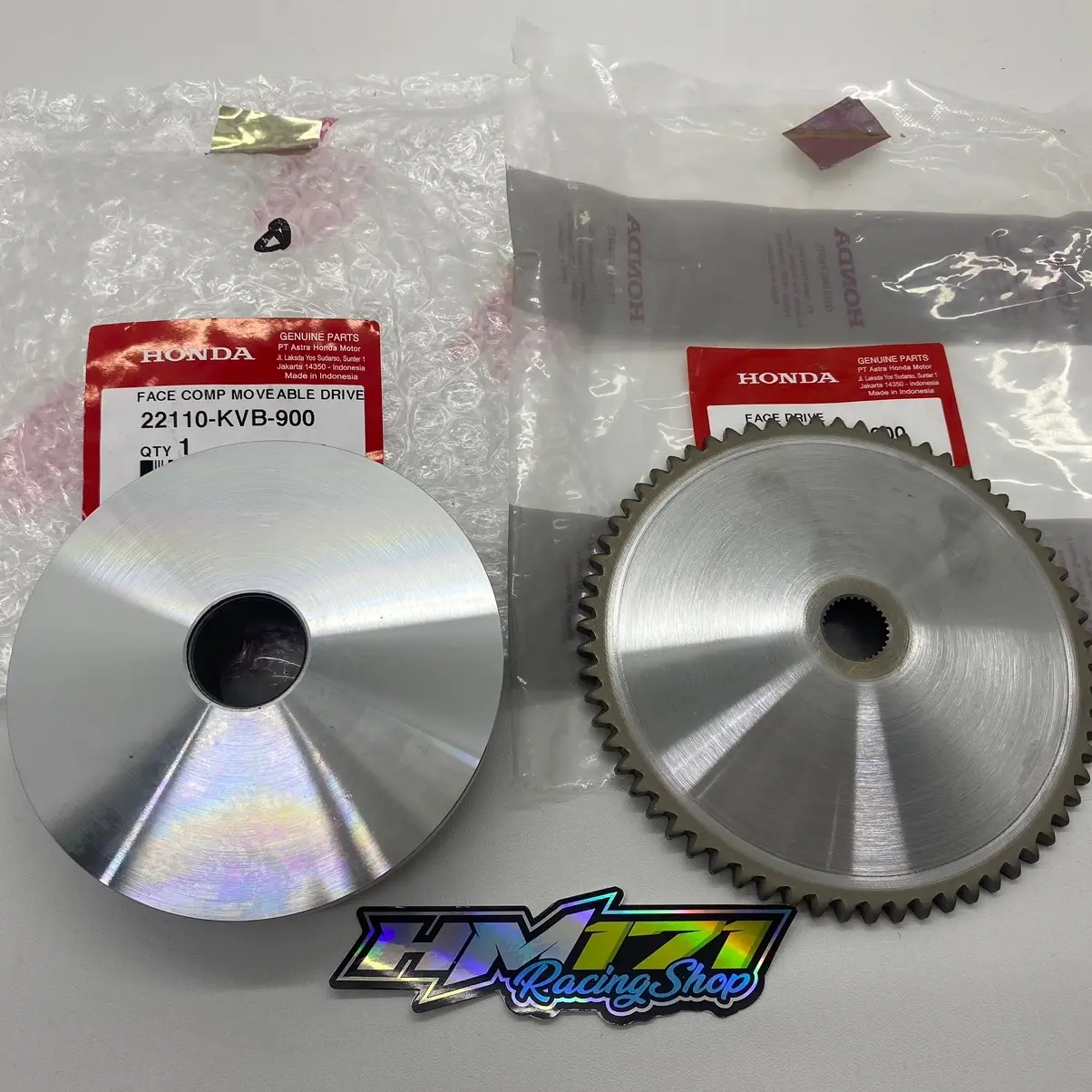 Rumah roller bubut custom 13,5 13,8 vario 110 karbu varo 110 techno rumah roller bubutan  pulley bubutan sudah kerok jalur roller