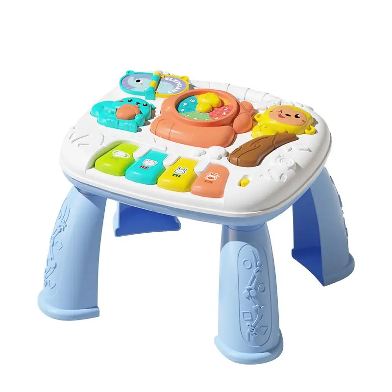 Baby Learning Table, Multifunctional Educational Toy, Interactive Baby Learning Table, Early Education Toy for 0-3 Year Olds 7
