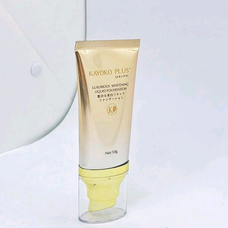 Kem Chống Nắng Kayoko Plus+  , Kem Chống Nắng Vật Lý Nâng Tone Nhẹ Nhàng,Kiềm Dầu, Không Bóng Nhờn, Không Bết Rít,(60g) Skincare Làm Đẹp Da Sen Sunscreen 0