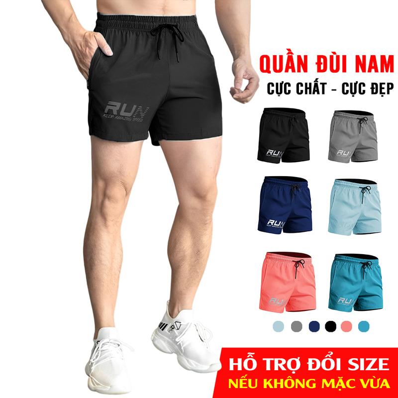 Quần Đùi Nam Thể Thao Mẫu Mới Nhất, Dáng Ngắn Ngang Đùi, Dùng Chạy Bộ, Tập Gym, Mặc Ở Nhà Thoải Mái Menswear Baggy quan ninam
