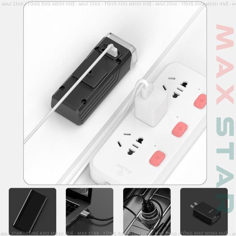 Đèn xe đạp thể thao mini SMILING SHARK D429 3 cấp độ sáng sạc trực tiếp qua cổng TYPE-C tiện lợi dendo ida đèn pin thông minh 3