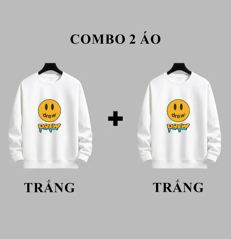 Áo Thun Dài Tay Mặt Cười Form Dáng Dễ Phối Đồ Co Dãn Thoải mái Nam Menswear Cổ Tròn Unisex The Varuss 6